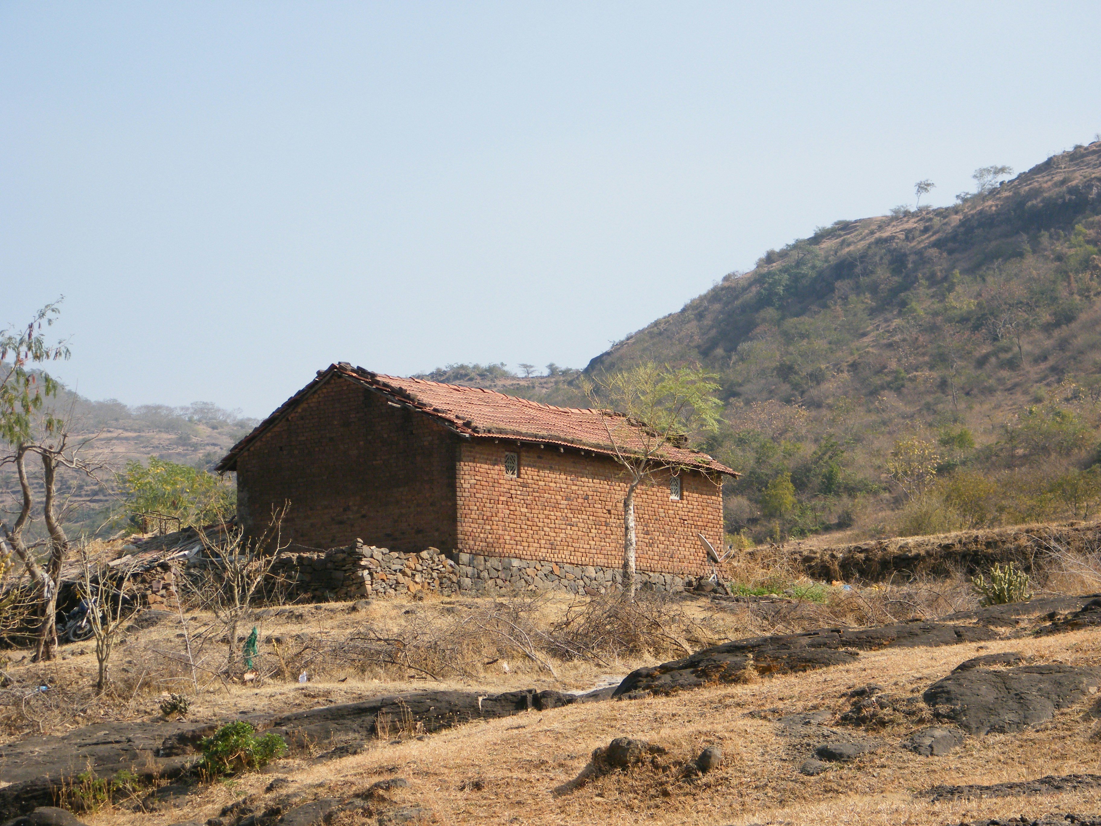 Village temple in Zurkheda